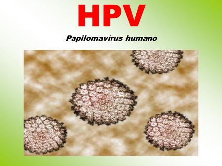 HPV Papilomavírus humano