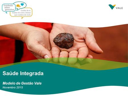 Saúde Integrada Modelo de Gestão Vale Novembro 2015.