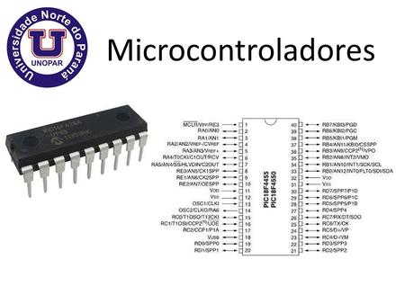Microcontroladores.