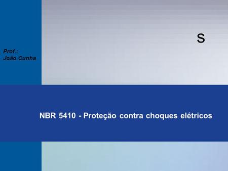 NBR Proteção contra choques elétricos