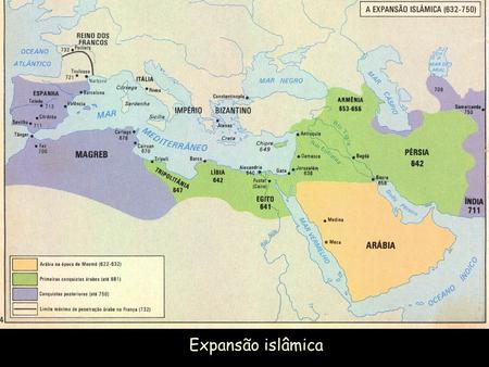 Expansão islâmica.