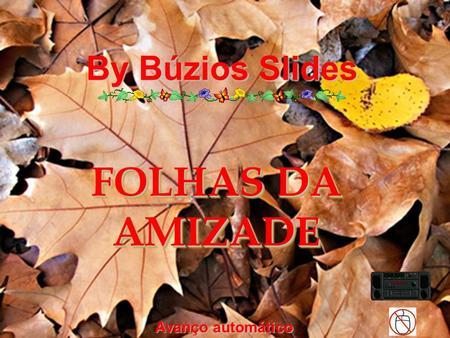 By Búzios Slides Avanço automático FOLHAS DA AMIZADE.
