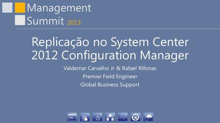 Replicação no System Center 2012 Configuration Manager