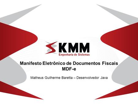 Manifesto Eletrônico de Documentos Fiscais