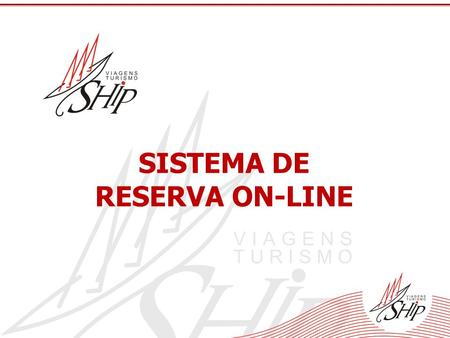 SISTEMA DE RESERVA ON-LINE.