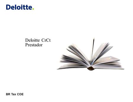 Deloitte CrCt Prestador