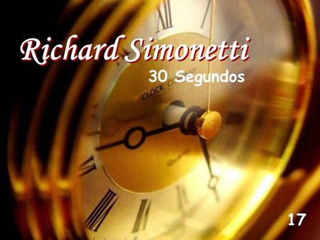   Richard Simonetti 30 Segundos 17.
