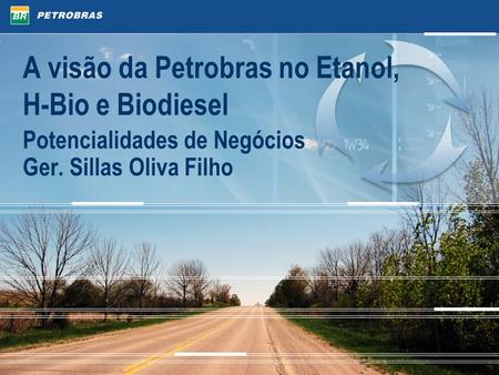 A visão da Petrobras no Etanol, H-Bio e Biodiesel