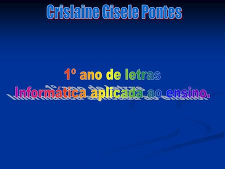 Crislaine Gisele Pontes