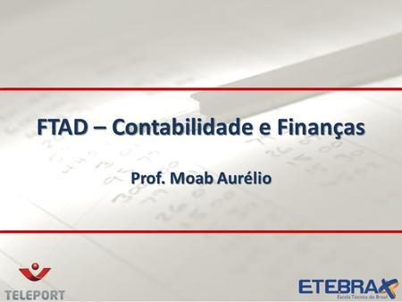 FTAD – Contabilidade e Finanças