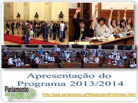 Apresentação do Programa 2013/2014