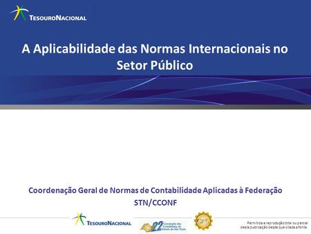 A Aplicabilidade das Normas Internacionais no Setor Público