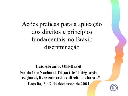 Laís Abramo, OIT-Brasil