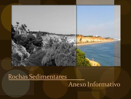 Rochas Sedimentares Anexo Informativo.
