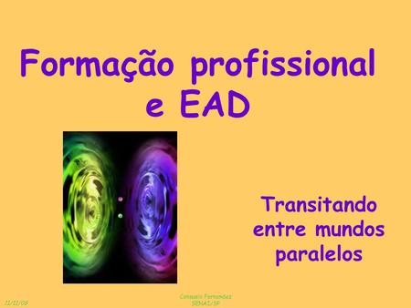 Formação profissional e EAD