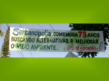 Feira realizada em Sertanópolis faz homenagem ao dia do Meio Ambiente