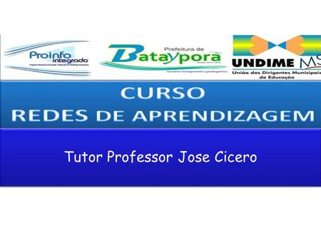 Tutor Professor Jose Cicero
