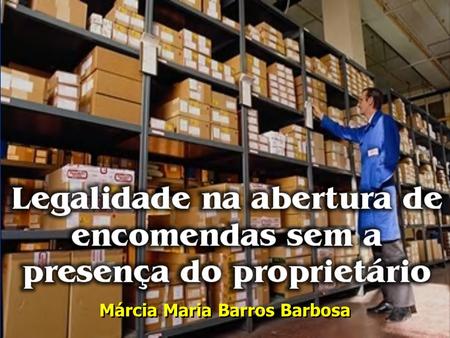 Márcia Maria Barros Barbosa