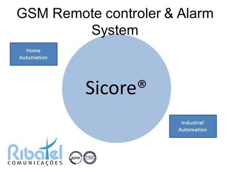 GSM Remote controler & Alarm System