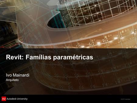Revit: Famílias paramétricas