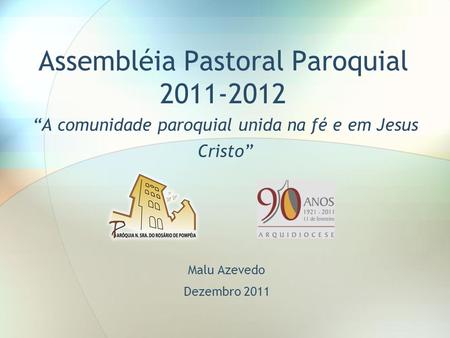 Assembléia Pastoral Paroquial