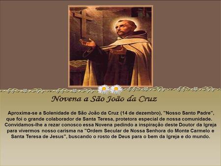 Novena a São João da Cruz