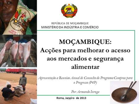 República de Moçambique Ministério da Indústria e Comércio