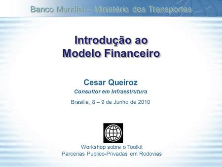 Introdução ao Modelo Financeiro