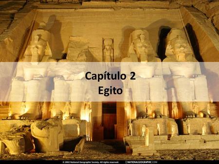 Capítulo 2 Egito.