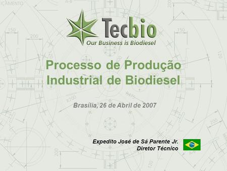 Processo de Produção Industrial de Biodiesel