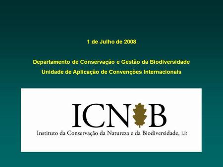 Departamento de Conservação e Gestão da Biodiversidade