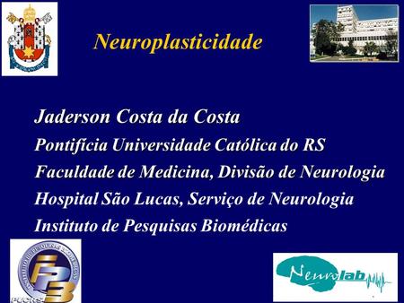 Neuroplasticidade Jaderson Costa da Costa