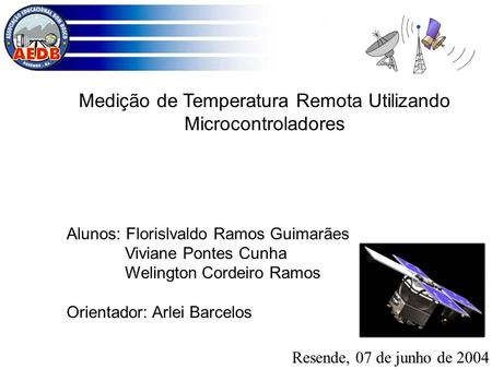Medição de Temperatura Remota Utilizando Microcontroladores