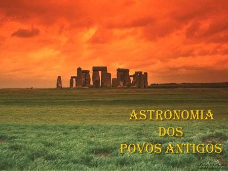 Astronomia dos Povos Antigos José Adolfo S. de Campos