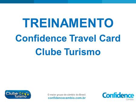 Confidence Travel Card