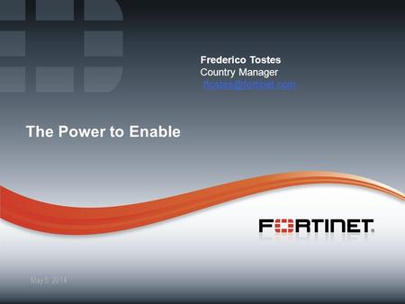 The Power to Enable Frederico Tostes Country Manager