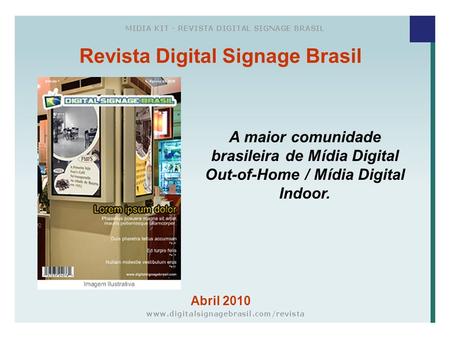 Revista Digital Signage Brasil