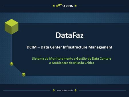 DataFaz DCIM – Data Center Infrastructure Management