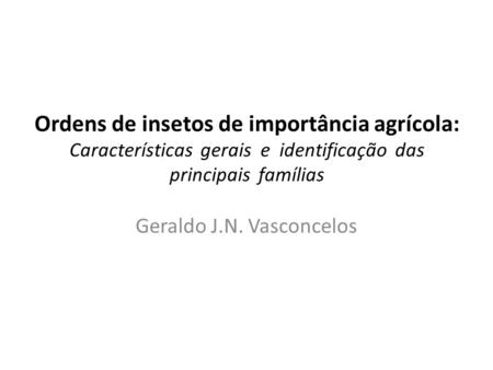 Geraldo J.N. Vasconcelos