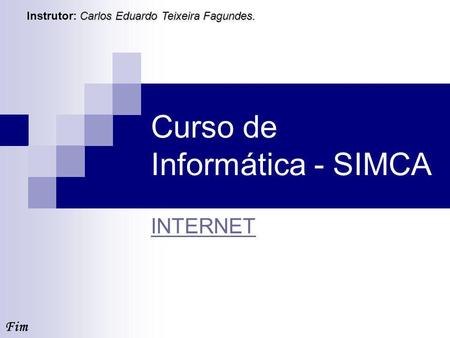 Curso de Informática - SIMCA