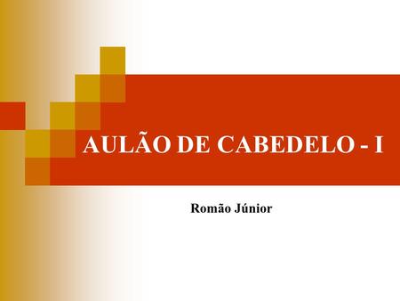 AULÃO DE CABEDELO - I Romão Júnior.