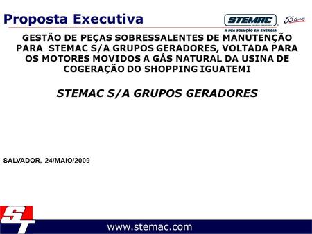 STEMAC S/A GRUPOS GERADORES