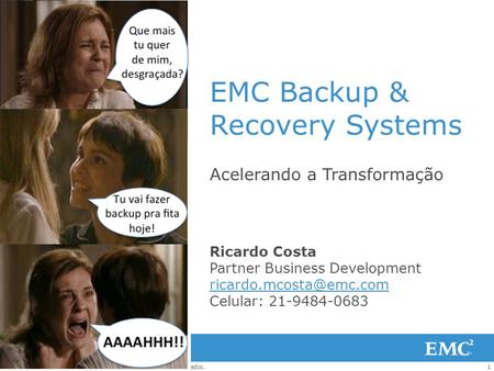 EMC Backup & Recovery Systems