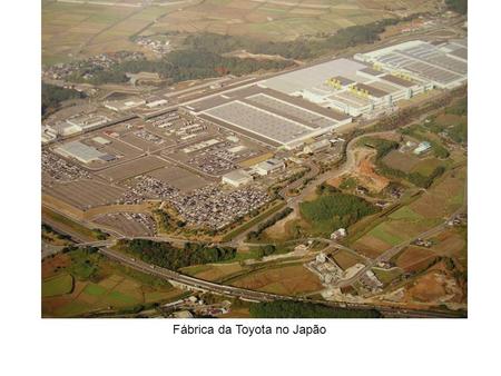 Fábrica da Toyota no Japão