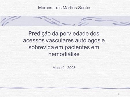Marcos Luis Martins Santos