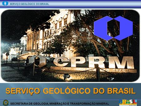 SERVIÇO GEOLÓGICO DO BRASIL