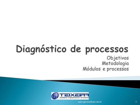Diagnóstico de processos