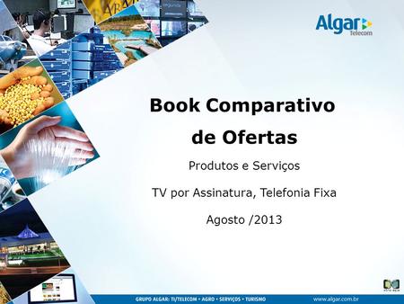 Produtos e Serviços TV por Assinatura, Telefonia Fixa Agosto /2013