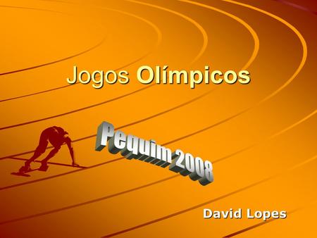 Jogos Olímpicos Pequim 2008 David Lopes.
