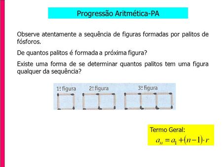 Progressão Aritmética-PA